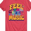Boys' - Trolls - Feel The Music Brozone Branch and Brothers Short Sleeve Graphic T-Shirt - 2 of 4