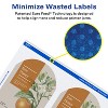 Avery Water-Resistant Arched Labels, Sure Feed, Print to the Edge, Textured Matte, 3-1/2" x 4-3/4", 40 Labels (22826) - 3 of 4