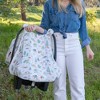 Bebe au Lait Muslin Car Seat Cover - 3 of 4