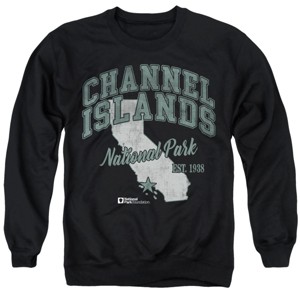 Men's Channel Islands National Park State Line Crewneck Sweatshirt - 1 of 4