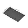 Unique Bargains DIY Laser Printing Office Engraving Blank Metal Card 5 Pcs - 2 of 4