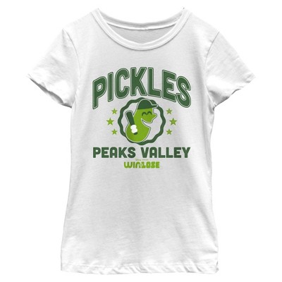 Girl's Win or Lose Pickles Peaks Valley T-Shirt