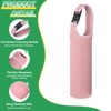 Unique Bargains Elastic Neoprene Commuting Jogging Cycling Insulated Bottle Sleeves with Carrying Handle 2 Pcs - 3 of 4