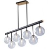 Artcraft Lighting Aurelia 7 - Light Pendant in  Matte Black/Brass - 2 of 4