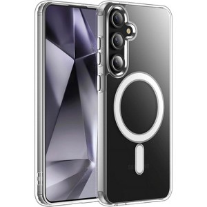 Entronix [Magnetic] Case Compatible with Galaxy S24 - [Hard Back] Slim Clear - 1 of 1