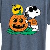 Women's - Peanuts - Joe Cool Pumpkin Short Sleeve Graphic T-Shirt - 2 of 4