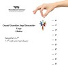 Woodstock Wind Chimes Woodstock Rainbow Makers Collection, Crystal Guardian Angel, Large 2'' Crystal Suncatcher for Indoor Decor Gift - image 4 of 4
