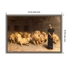Amanti Art Daniel in the Lions Den 1872 by Briton Riviere Framed Canvas Wall Art - 4 of 4