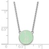 Black Bow Jewelry Sterling Silver Alpha Epsilon Phi Greek Life Necklace 18 Inch - 2 of 4