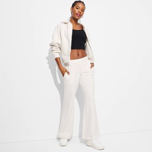 Women's Mid-Rise Flare Sweatpants - Wild Fable™ - 1 of 3