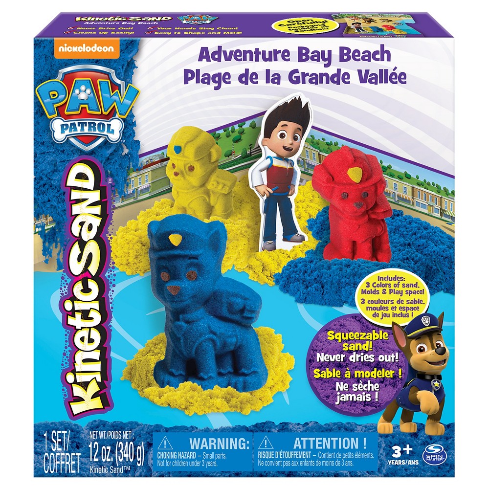 UPC 778988220955 product image for Kinetic Sand PAW Patrol Adventure Bay Beach Playset | upcitemdb.com