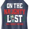 Women's - SpongeBob SquarePants - Plankton Naughty List Graphic High Neck Tank - 2 of 4
