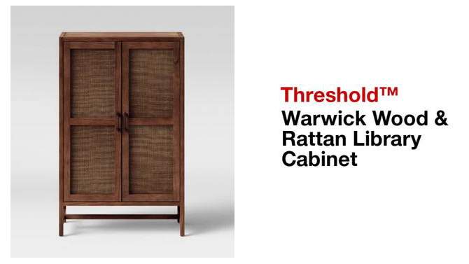 Warwick Library Cabinet - Threshold&#153;, 2 of 12, play video