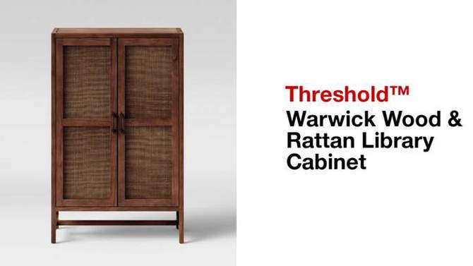 Warwick Library Cabinet - Threshold&#153;, 2 of 13, play video
