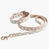 Bellura Pet - Leather Checkered Pet Harness - White - 2 of 4