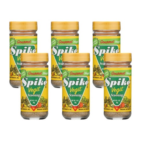 Spike Gourmet Natural Seasoning, Original, 3 Ounce (Pack of 6)