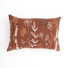 Moda Furnishings Linen Embroidered Lumbar Pillow - 3 of 4