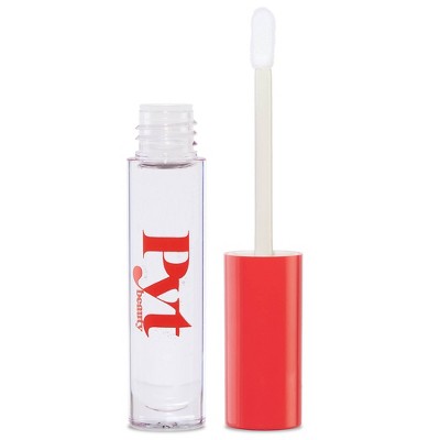 PYT Beauty Vegan Hydrating Plumping Lip Gloss - Skinny Dip - 0.12 fl oz