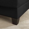 MYINDA 124'' Modern Velvet U-Shaped Sofa, 4-Seater Combo Sofa with Removable Legs for Living Room - 4 of 4