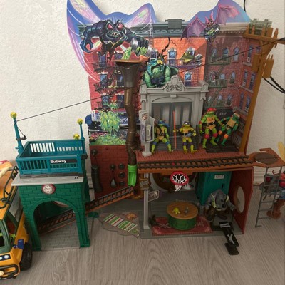 Teenage Mutant Ninja Turtles: Mutant Mayhem Sewer Lair Playset by Playmates  Toys