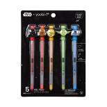 5pk Star Wars Charm Pens Multicolor Ink - Yoobi™