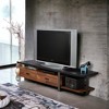 TiramisuBest TV STAND with Walnut for TV & Entertainment Furniture - 2 of 4