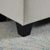 Upholstered Modern Storage Rectangular Bench for Entryway Bench,Bedroom, End of Bed, Flip Top Bench Foot Rest - 4 of 4