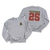 Simply Sage Market Women's Graphic Sweatshirt December Twenty Fifth Front and Back - 2 of 4
