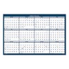 Recycled Poster Style Reversible/Erasable Yearly Wall Calendar, 32 x 48, White/Blue/Gray Sheets, 12-Month (Jan to Dec): 2025 - 3 of 3