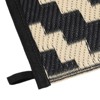 GAOMON Outdoor Rug Outdoor Plastic Straw Rugs Lightweight Modern Geometric Area Rug for Camping Patio Deck Picnic - 4 of 4