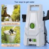 Topteng Electric Pressure Washer 3200 PSI, 1.8 GPM, 1400W, Corded Cold Water, Foam Cannon & 4 Quick-Connect Nozzles – For Cars, Patios, Driveways - 4 of 4