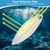Unique Bargains Metal Curved Fishing Lure Blades with Plastic Storage Box 40 Pcs - 3 of 4