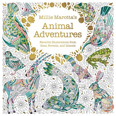 Millie Marotta's Animal Adventures - (Millie Marotta Adult Coloring Book) (Paperback)