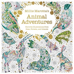 Millie Marotta's Animal Adventures - (Millie Marotta Adult Coloring Book) (Paperback) - 1 of 1
