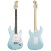 Ashthorpe 39-Inch Electric Guitar with S-S-S Pickups and Tremolo Bar, Full-Size Guitar Kit with Gig Bag and Accessories - 4 of 4