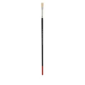 Creative Mark Powercryl Ultimate Acrylic Paint Brushes - Flat Assorted, Artist Paint Brushes, 3 Diameters of Synthetic Hair Filament, Fine Control of - 1 of 4