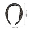 Unique Bargains Women's Rhinestone Lace Headband 5.91"x4.72" 1 Pc - 4 of 4