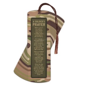 Dicksons Soldier's Prayer Cardstock Tassel Bookmark Pack of 12 - 1 of 2