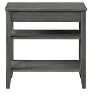 HomeStock Belmont Three Tier End Table with Hidden Drawer and Open Shelves, Classic Transitional Accent Table for Storage and Display Needs - 3 of 4