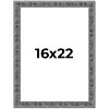 PosterPalooza | Distressed Black Picture Frame - UV Acrylic, Foam Board Backing, Hanging Hardware - 2 of 4
