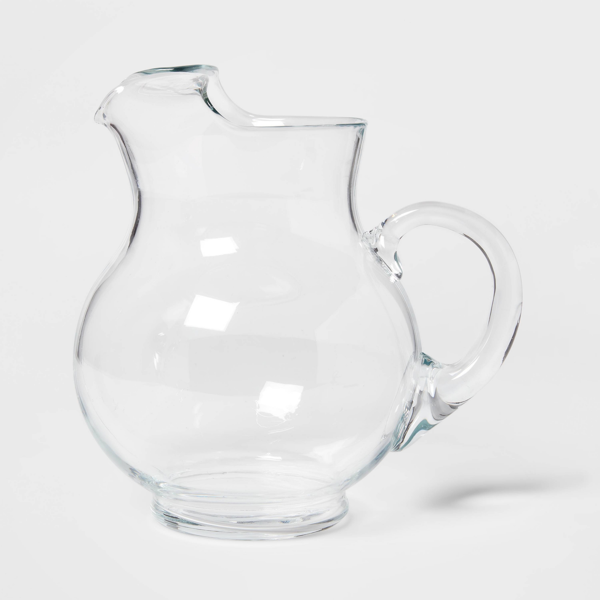 90.6 fl oz Glass Round Pitcher with Handle - Threshold™