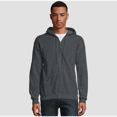 dark grey zipper hoodie