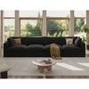 135'' Corduroy Modular L-Shape Sectional Sofa with No Assembly Required, Soft Fabric, and Extra Large Rest Area - 2 of 4