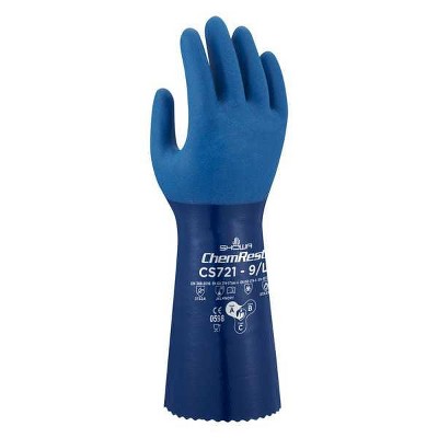 Showa  Glove,Chemical Resistat,Seamless Knit,PR CS721XXL-11
