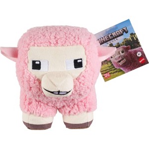 Minecraft 8'' Pink Sheep Plush Stuffed Animal - 1 of 4