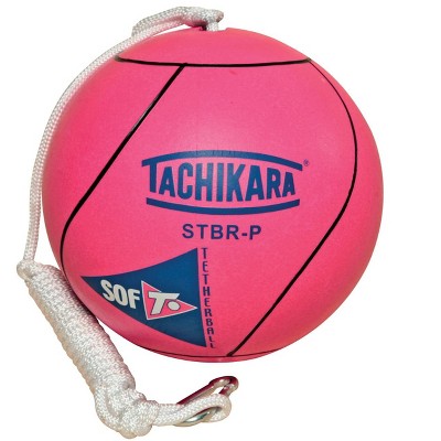 Tachikara Institutional Soft-T Tetherball, Pink