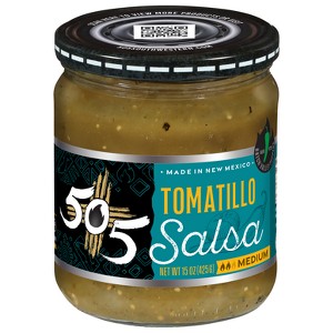505 Southwestern Medium Heat Tomatillo Salsa - 15oz : Target