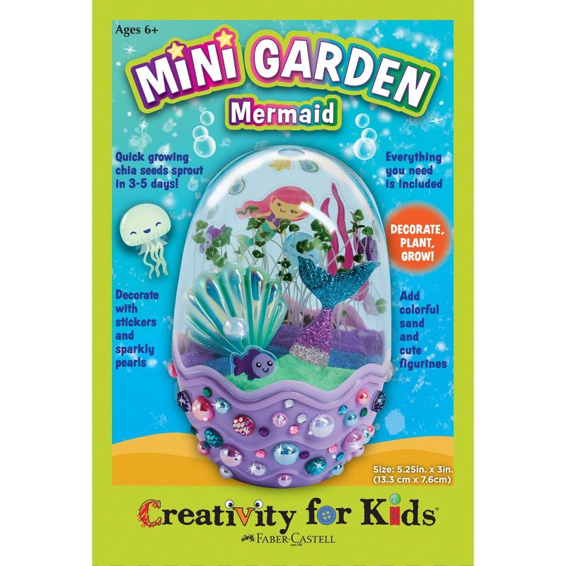 Creativity For Kids Mini Garden Mermaid Craft Kit, 6 of 10