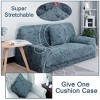 PiccoCasa 1 Pc Polyester Stretch Chair Loveseat Sofa Covers - 4 of 4