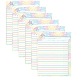 Teacher Created Resources® Pastel Pop Incentive Chart, Pack of 6 - 1 of 2